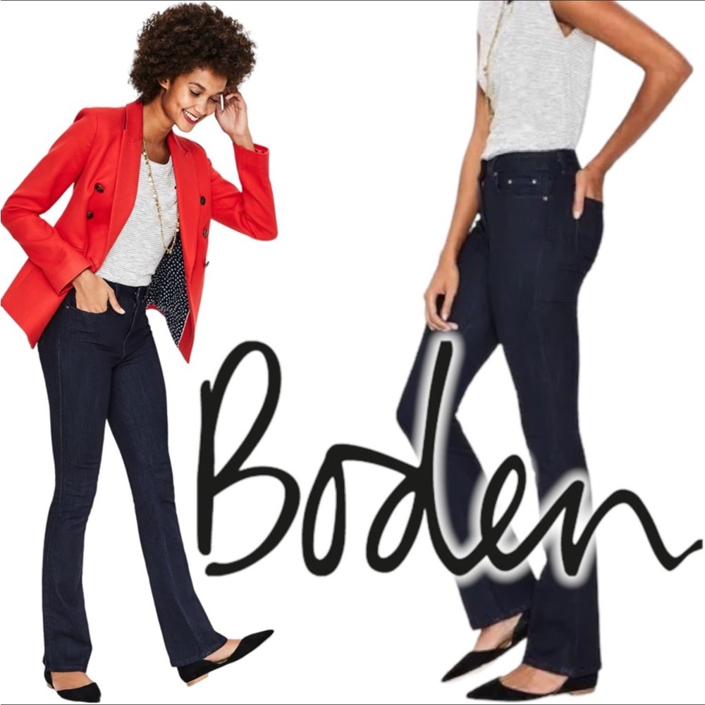 Boden The Marylebone Slim Bootcut Flare Leg Jeans